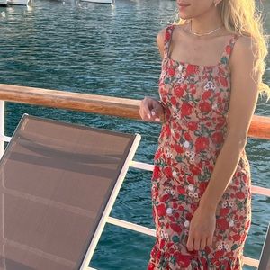 Lovers & Friends floral lace dress